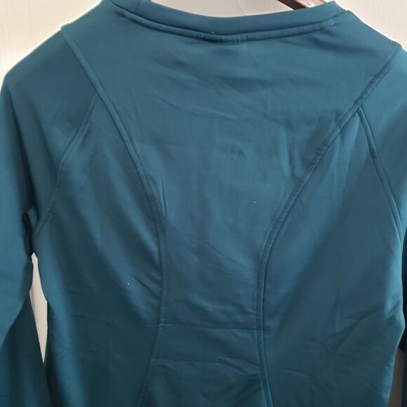 Spider Active Wear Women's Medium Long Sleeve Thumbholes Fleece-lined Green NWT - Picture 5 of 9